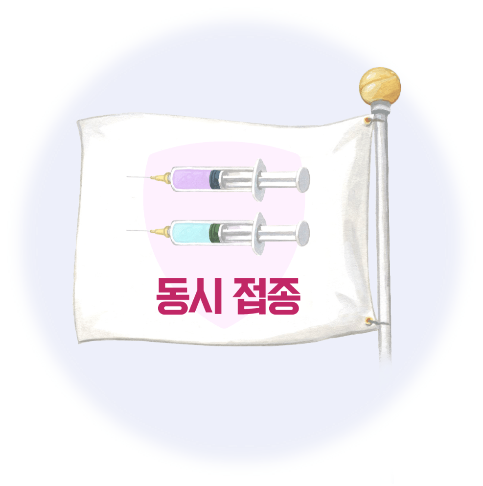 프로디악스 특징_인플루엔자 백신과 동시접종